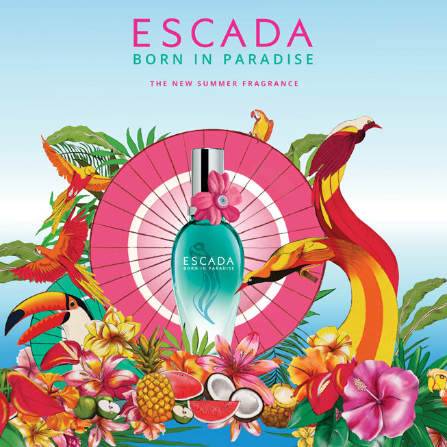 Escada born in discount paradise