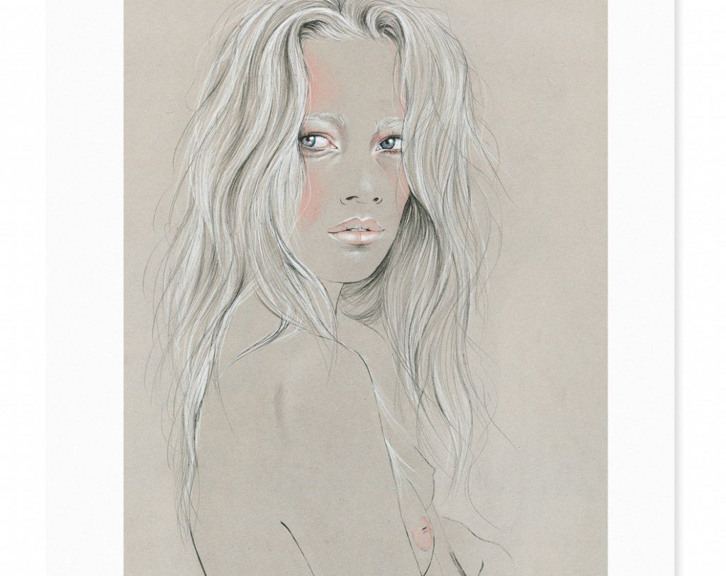 Kelly thompson melbourne illustrator Illustration nude woman illustration art print Zippora Seven , Derek Henderson