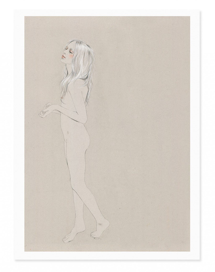 Kelly thompson melbourne illustrator Illustration nude woman illustration art print Zippora Seven , Derek Henderson
