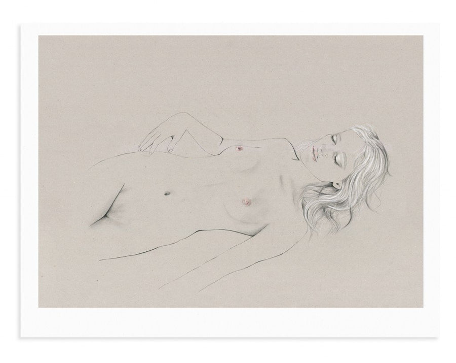 Kelly thompson melbourne illustrator Illustration nude woman illustration art print Zippora Seven , Derek Henderson